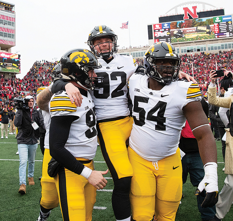 Backup kicker Marshall Meeder’s field goal gives No. 20 Iowa 1310 win